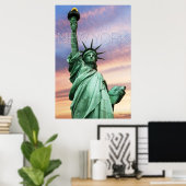 Freiheitsstatue New York Poster (Heimbüro)