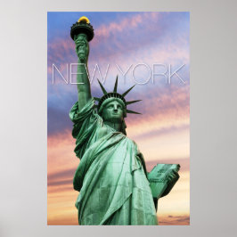 Freiheitsstatue New York Poster