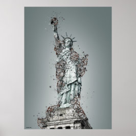 Freiheitsstatue New York Poster
