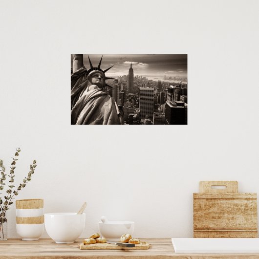 Freiheitsstatue, New York, Poster (Küche)