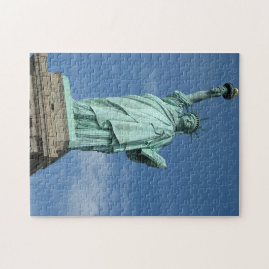 Freiheitsstatue New York. Puzzle (Horizontal)