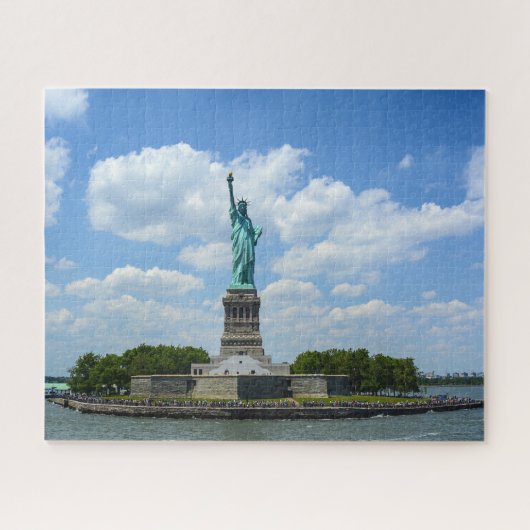 Freiheitsstatue New York. Puzzle (Horizontal)