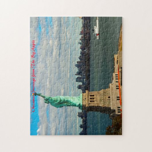 Freiheitsstatue New York. Puzzle (Vertikal)