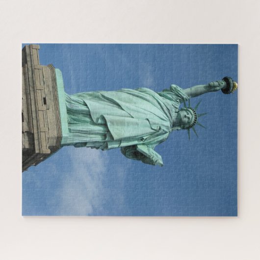 Freiheitsstatue New York. Puzzle (Horizontal)
