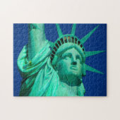 Freiheitsstatue New York. Puzzle (Horizontal)