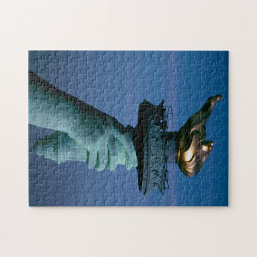 Freiheitsstatue New York. Puzzle (Horizontal)