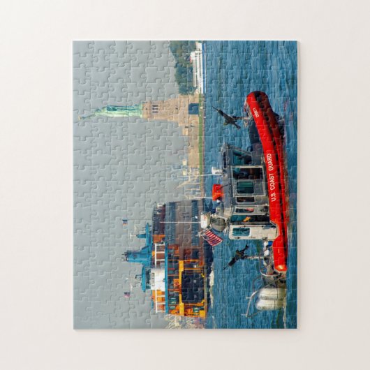 Freiheitsstatue New York. Puzzle (Vertikal)