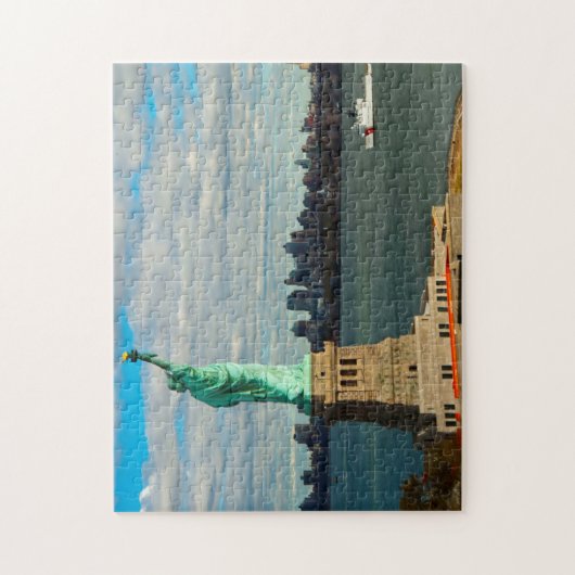 Freiheitsstatue New York. Puzzle (Vertikal)