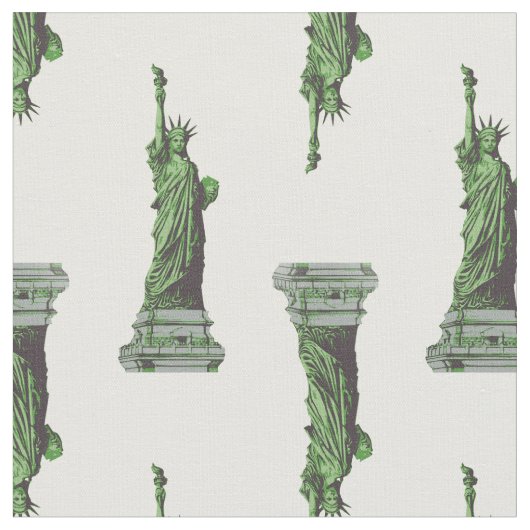 Freiheitsstatue New York Stoff (Nahaufnahme)