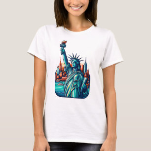 Freiheitsstatue New York T-Shirt