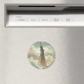 Freiheitsstatue, New York um 1800 Magnet (In Situ (Geschirrspüler))