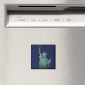 Freiheitsstatue, New York, USA 6 Magnet (In Situ (Geschirrspüler))
