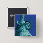 Freiheitsstatue, New York, USA 8 Button (Vorne & Hinten)