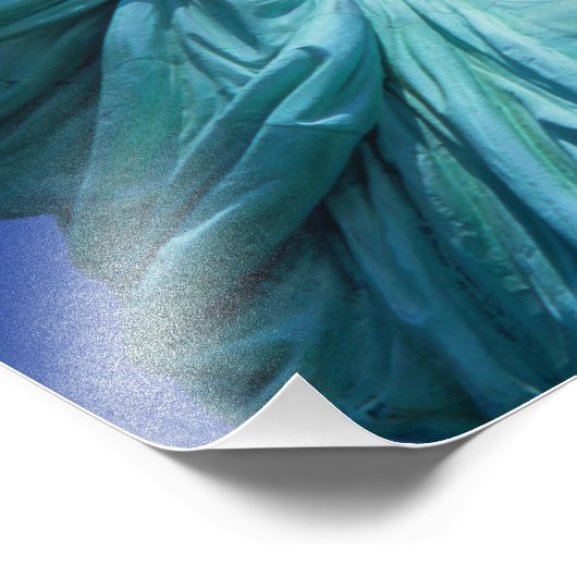 Freiheitsstatue, New York, USA 8 Fotodruck (Ecke)