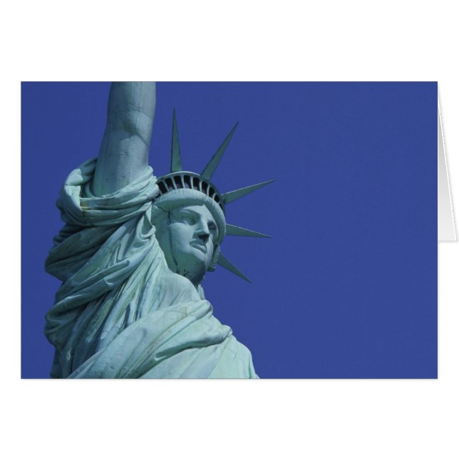 Freiheitsstatue, New York, USA 9 (Vorderseite (Horizontal))