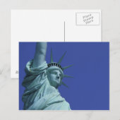 Freiheitsstatue, New York, USA 9 Postkarte (Vorne/Hinten)