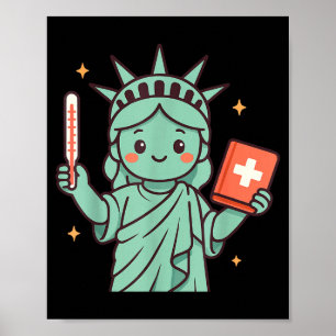 Freiheitsstatue New York USA Amerika vereint Poster