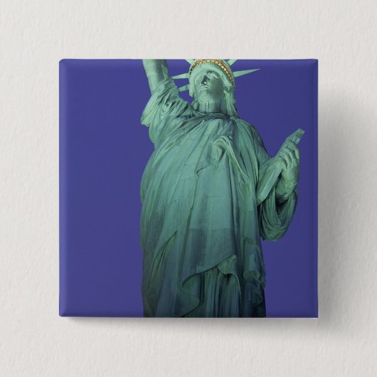 Freiheitsstatue, New York, USA Button (Vorderseite)