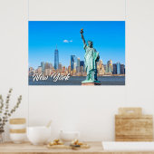 Freiheitsstatue, New York, Vereinigte Staaten Poster (Küche)