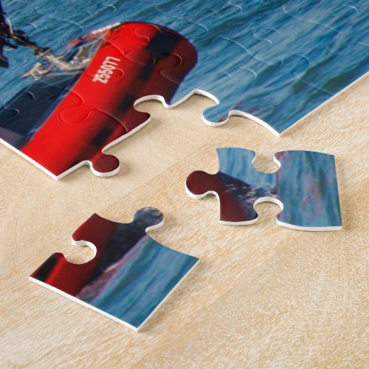 Freiheitsstatue New York.Weihnachtsgrüße Puzzle (Seite)