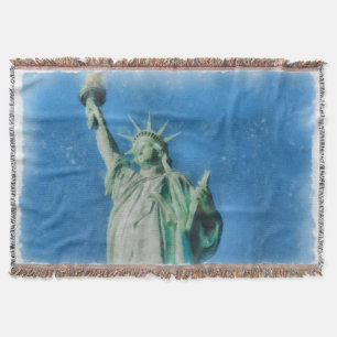 Freiheitsstatue, New Yorker Aquarelle Decke