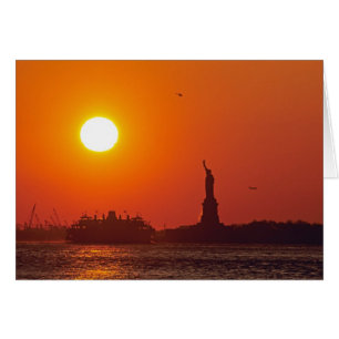 Freiheitsstatue, New Yorker Hafen, NY, USA,