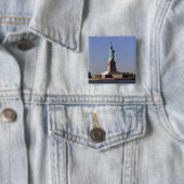 Freiheitsstatue, New- Yorkhafen, New York City, Button (Beispiel)