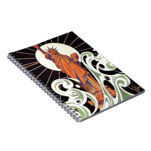 Freiheitsstatue Notizblock (Rechte Seite)