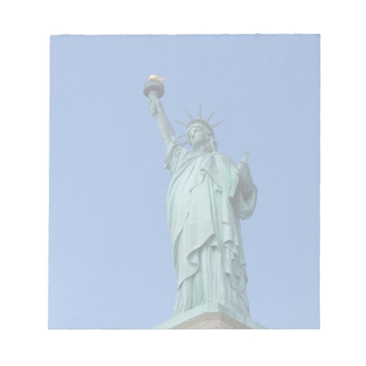 Freiheitsstatue Notizblock (Vorderseite)