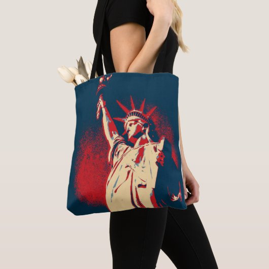 Freiheitsstatue, NY Tasche (Von Nahem)