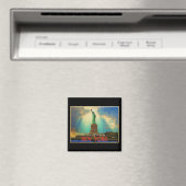 Freiheitsstatue NYC Magnet (In Situ (Geschirrspüler))