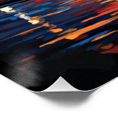 Freiheitsstatue, NYC, Poster (Ecke)