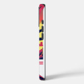 Freiheitsstatue NYC Skyline Mobile Case (Rückseite / Links)