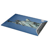 Freiheitsstatue Odaiba, Tokio, Japan Schneidebrett (Ecke)