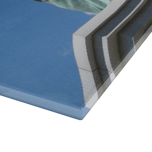 Freiheitsstatue Odaiba, Tokio, Japan Schneidebrett (Ecke)