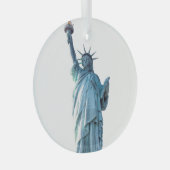 Freiheitsstatue Ornament Aus Glas (Vorderseite Rechts)
