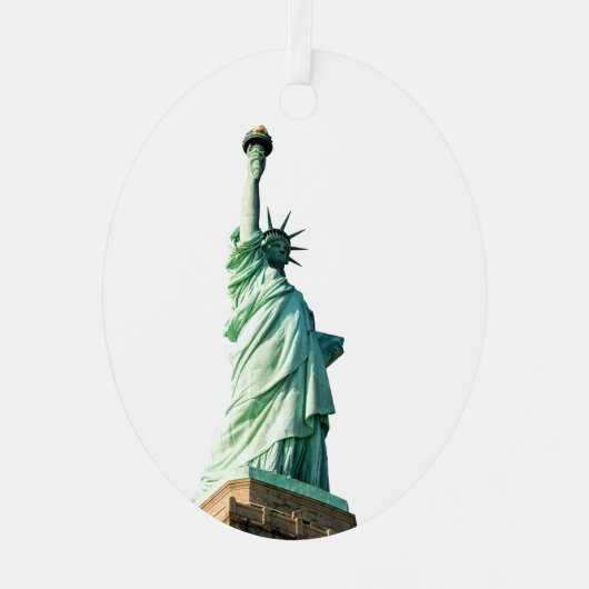 Freiheitsstatue Ornament Aus Metall (Vorderseite)