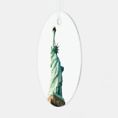 Freiheitsstatue Ornament Aus Metall (Vorderseite links)