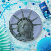 Freiheitsstatue Papier-Teller Pappteller (Party)