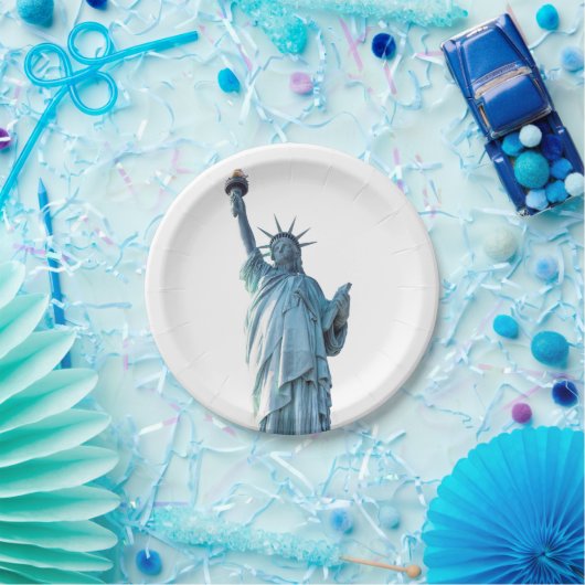 Freiheitsstatue Pappteller (Party)