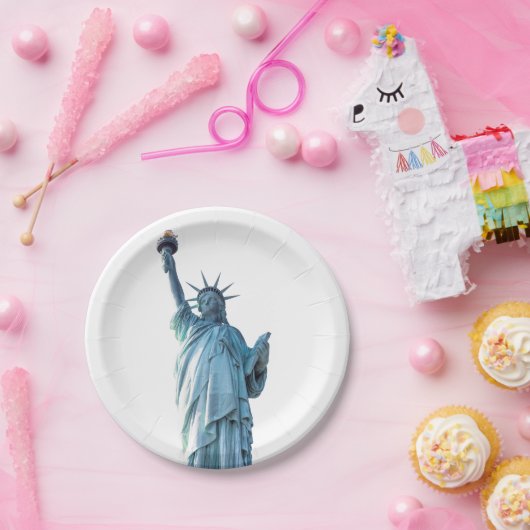 Freiheitsstatue Pappteller (Party)