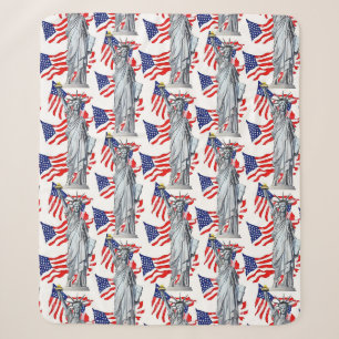 Freiheitsstatue, Patriot Amerika Sherpadecke