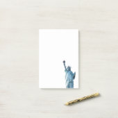 Freiheitsstatue Post-it Klebezettel (Auf Schreibtisch)