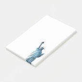 Freiheitsstatue Post-it Klebezettel (angewinkelt)