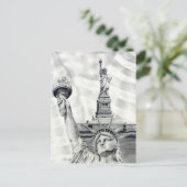 Freiheitsstatue Postcard Postkarte (Stehend Vorderseite)