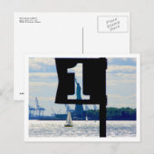 Freiheitsstatue Postcard Postkarte (Vorne/Hinten)
