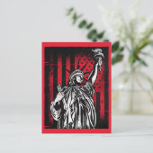 Freiheitsstatue Postcard Postkarte (Stehend Vorderseite)