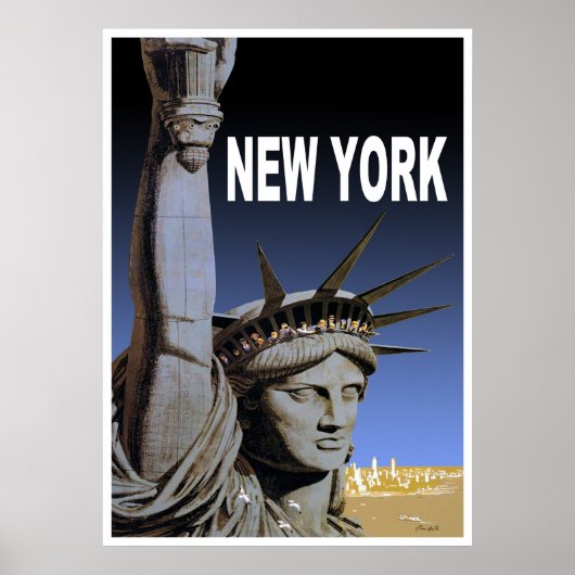Freiheitsstatue Poster (Vorne)