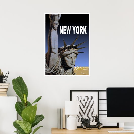 Freiheitsstatue Poster (Heimbüro)