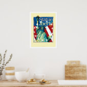 Freiheitsstatue Poster (Küche)